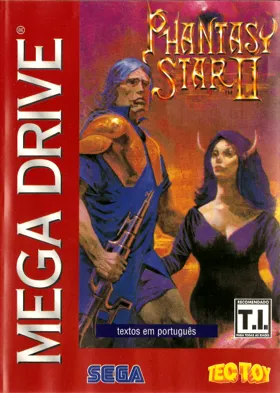 Phantasy Star II (USA, Europe) (Rev A) box cover front